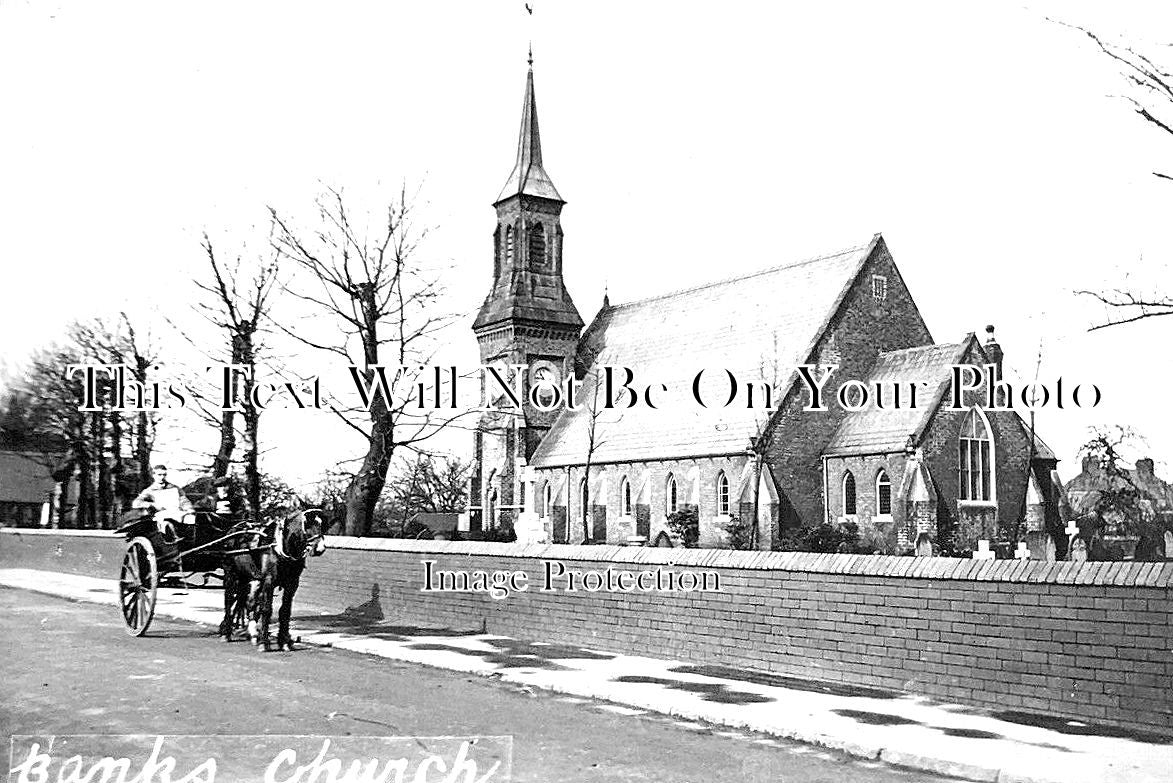 LA 5213 - Banks Church Near Southport, Lancashire