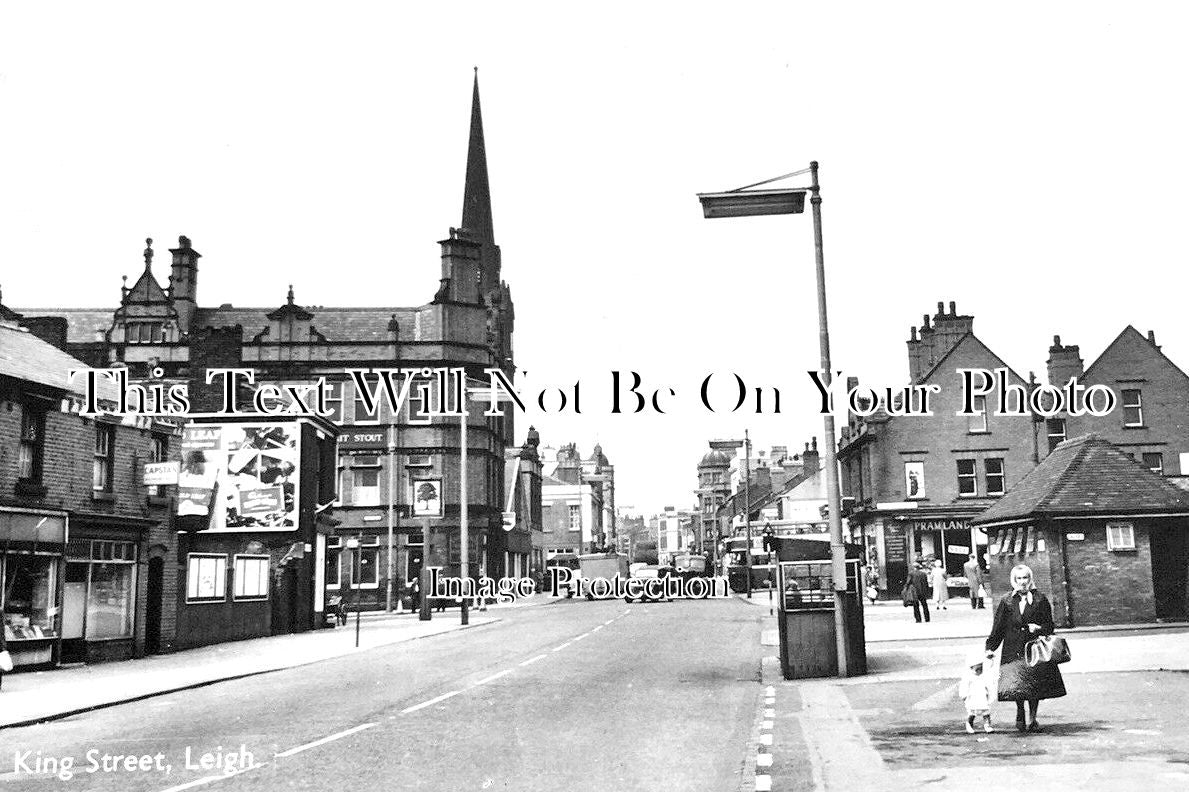 LA 5216 - King Street, Leigh, Lancashire c1963