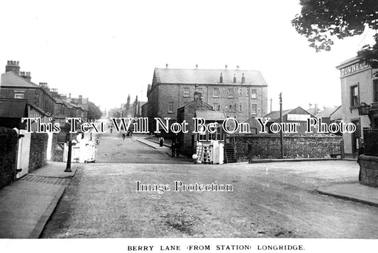 LA 5218 - Berry Lane From Station Longridge, Lancashire