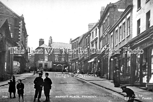 LA 5246 - Market Place, Prescot, Lancashire