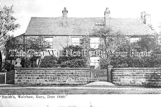 LA 5269 - Smiths Of Walshaw, Bury, Lancashire 1849