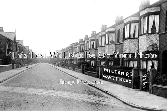 LA 5275 - Milton Road, Waterloo, Liverpool, Lancashire c1925