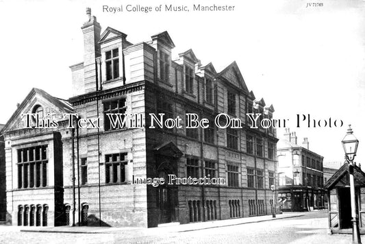 LA 5281 - Royal College Of Music, Manchester, Lancashire c1911