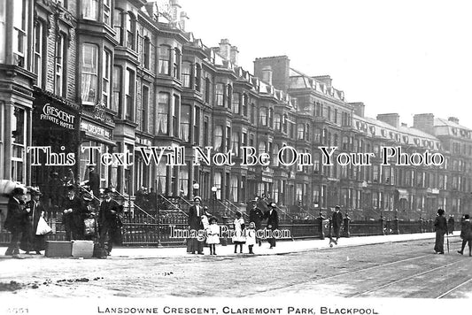 LA 5283 - Lansdowne Crescent, Claremont Park, Blackpool, Lancashire