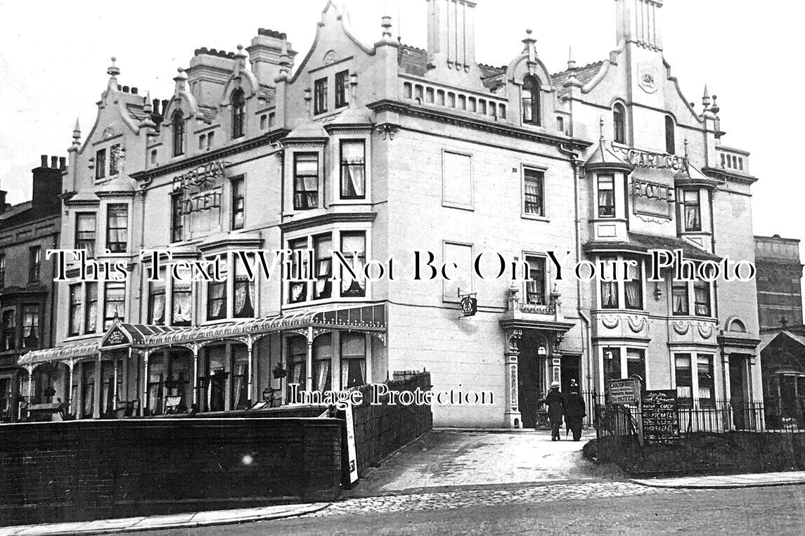 LA 5292 - Carlton Hotel, North Shore, Blackpool, Lancashire c1905