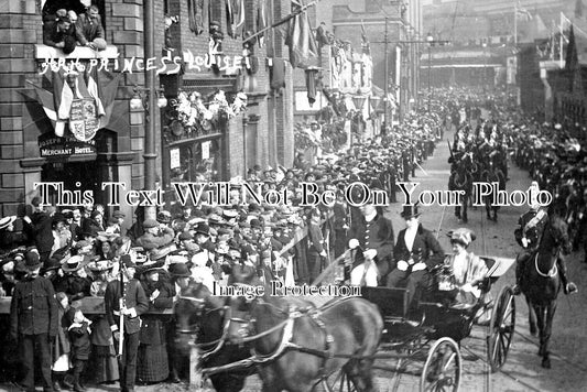 LA 5297 - Princess Louise Visit To Blackburn, Lancashire 1905