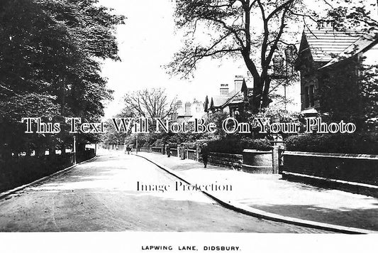 LA 5299 - Lapwing Lane, Didsbury, Lancashire c1916