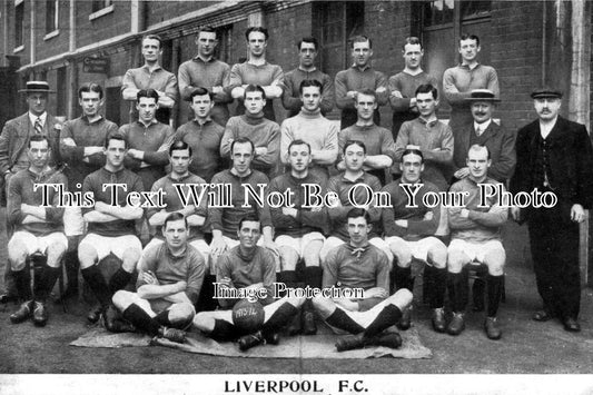 LA 53 - Liverpool FC Football Team, Lancashire 1913