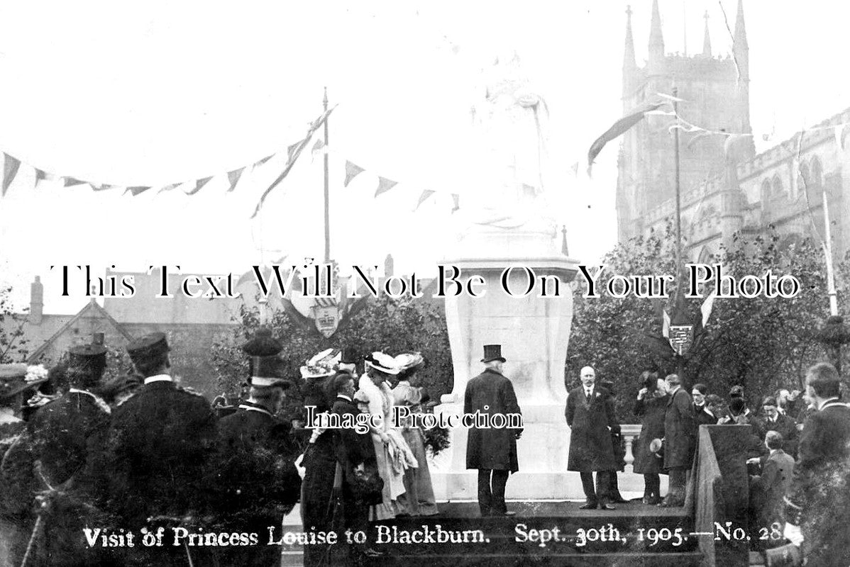 LA 5313 - Visit Of Princess Louise To Blackburn, Lancashire 1905