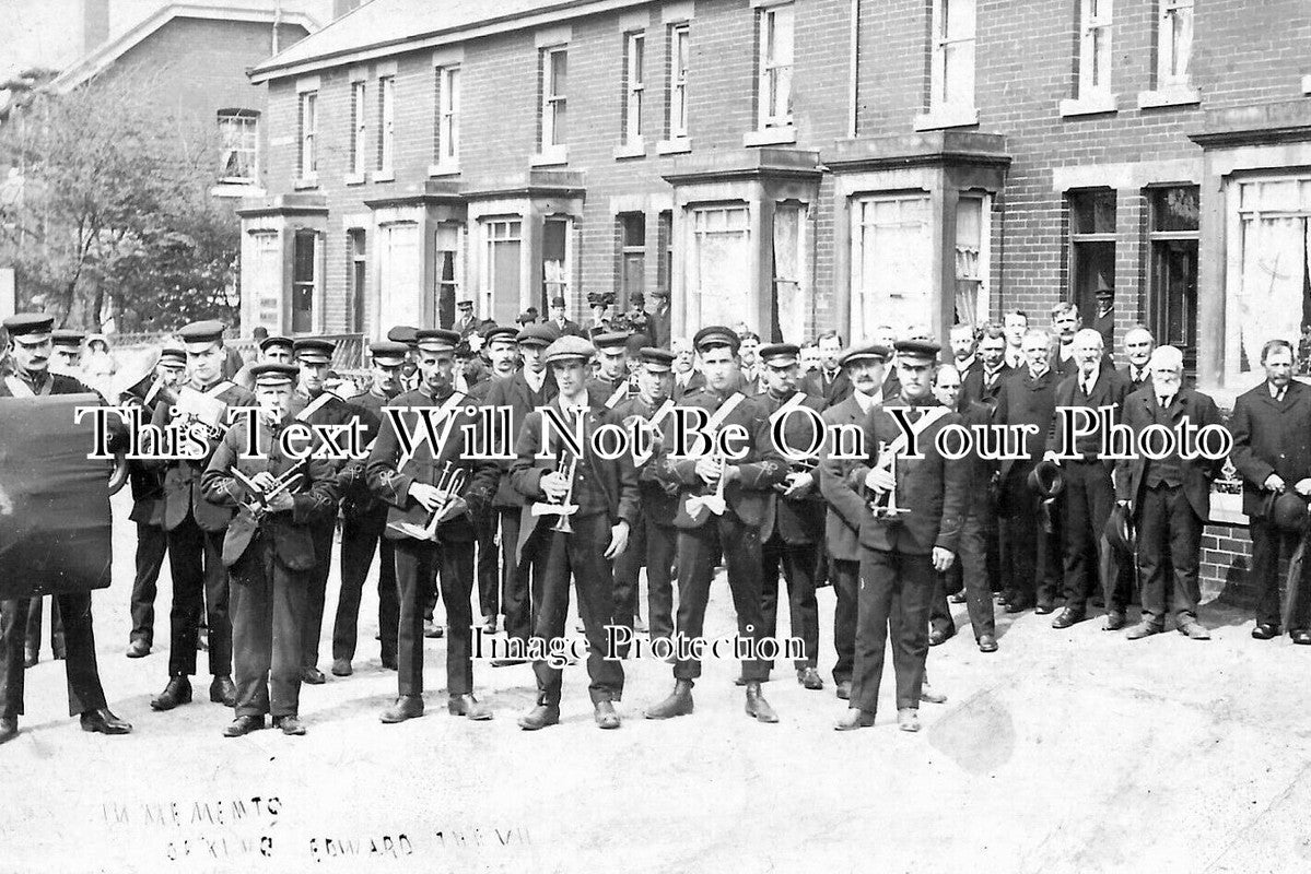 LA 5328 - Brass Band, Elletson Terrace, Preesall, Lancashire