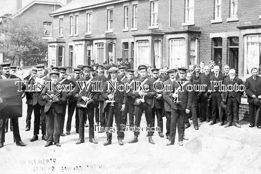 LA 5328 - Brass Band, Elletson Terrace, Preesall, Lancashire