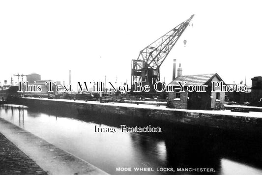 LA 5337 - Mode Wheel Locks, Manchester, Lancashire c1929