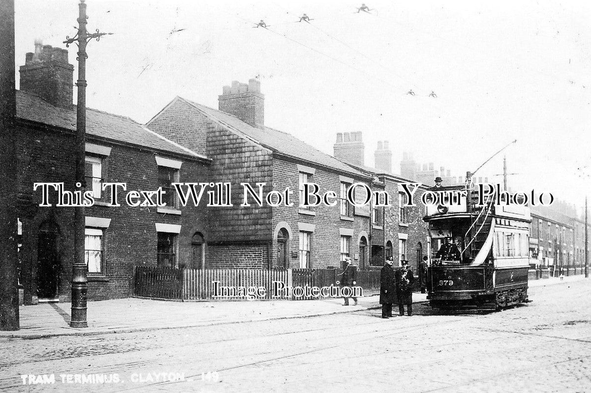 LA 534 - Old Trafford Tram, Tram Terminus, Clayton, Lancashire