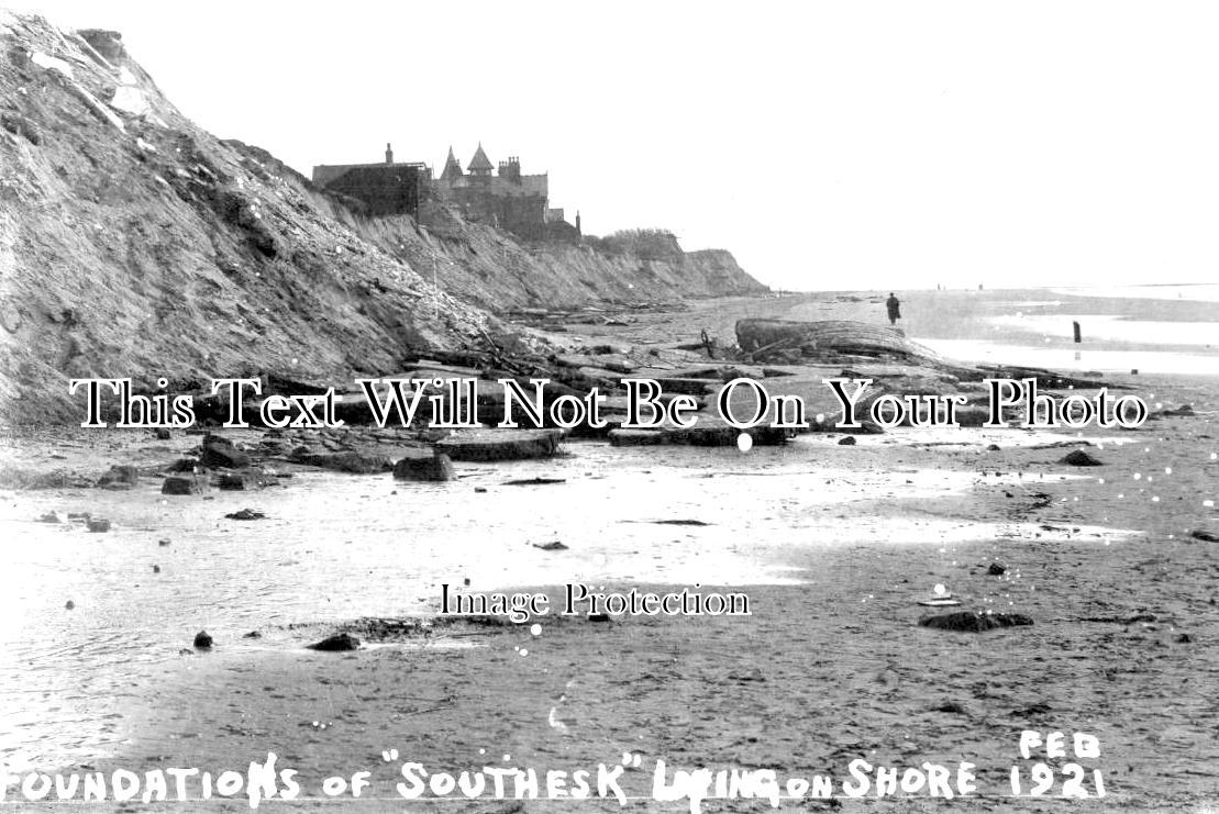 LA 5369 - Foundations Of Southesk, Lancashire 1921
