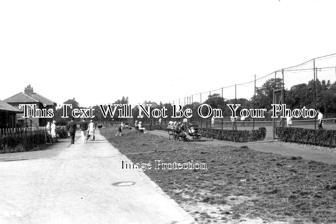 LA 5390 - The Park & Tennis Courts, Urmston, Manchester, Lancashire