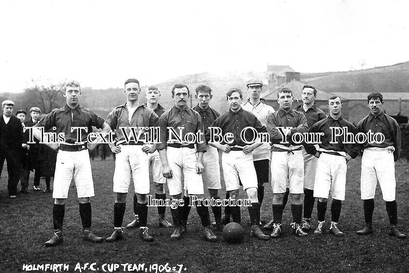 LA 5412 - Holmfirth Athletic Football Club, Lancashire 1906-07