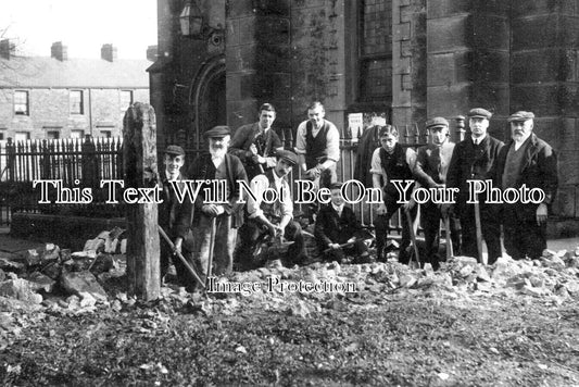 LA 5417 - St James Clitheroe Rectory, Churchyard, Lancashire