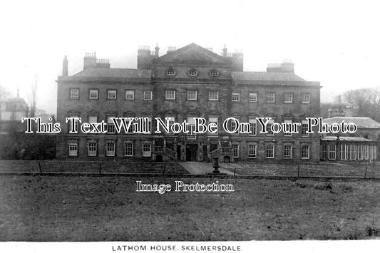 LA 5448 - Lathom House, Skelmersdale, Lancashire c1918