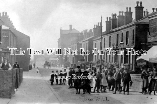 LA 546 - High Street, Little Lever, Bolton, Lancashire c1905