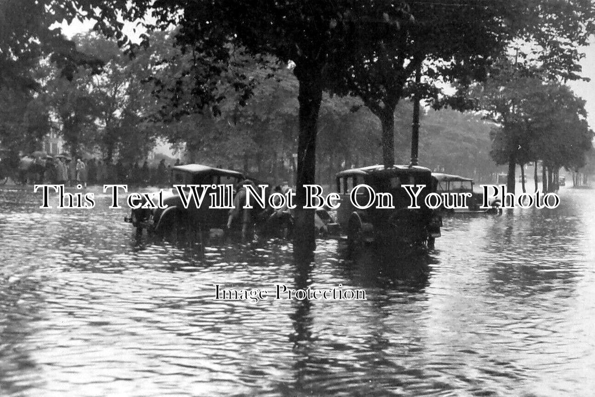 LA 5467 - Floods At Southport, Merseyside, Lancashire c1931