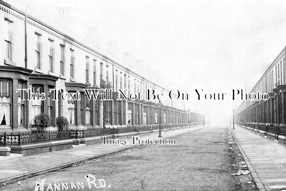 LA 5479 - Hannan Road, Kensington, Liverpool, Lancashire c1904