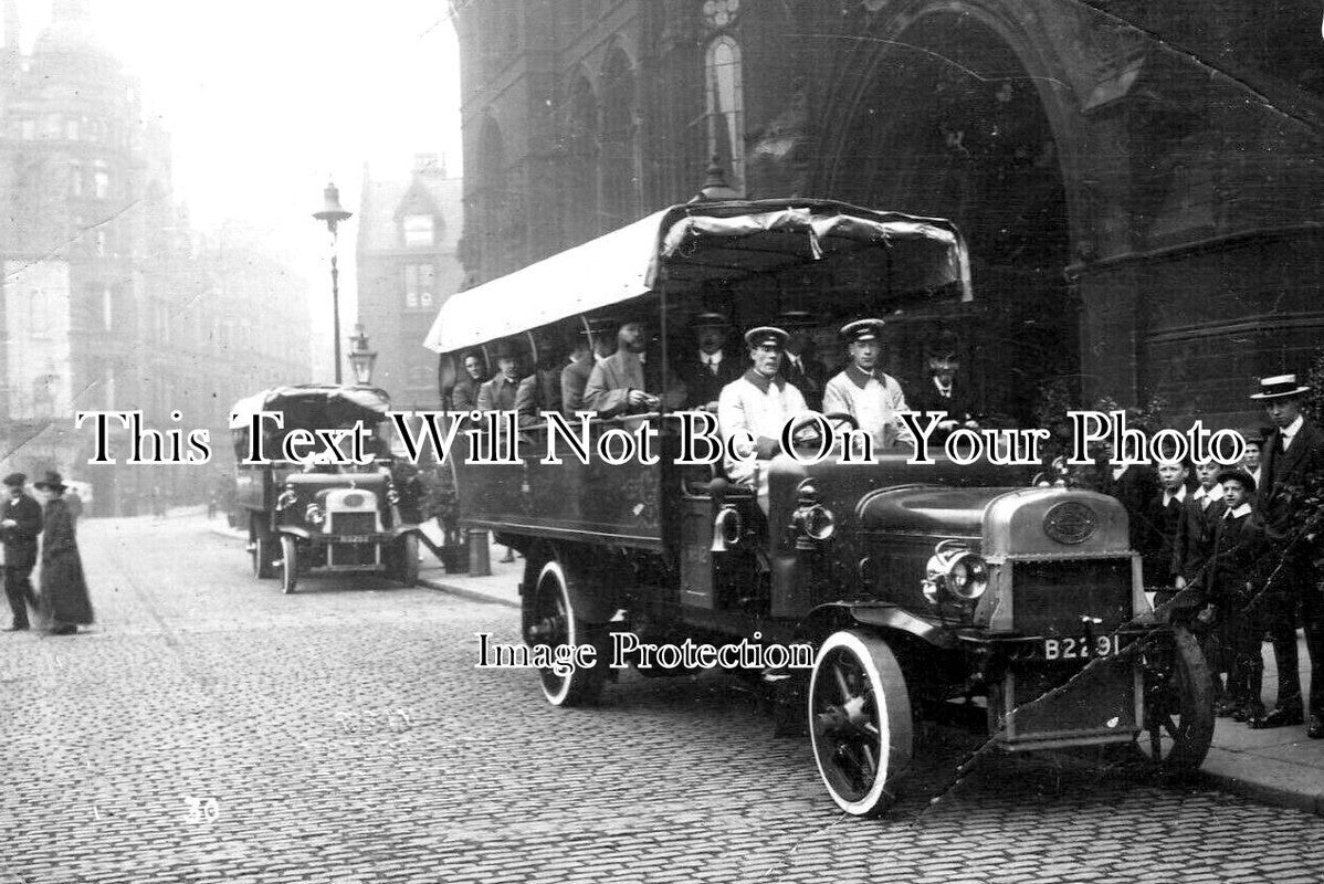 LA 5481 - Faulkners Motor Charabanc, Manchester, Lancashire