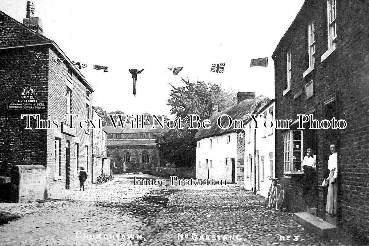 LA 5484 - Churchtown Near Garstang, Lancashire c1909