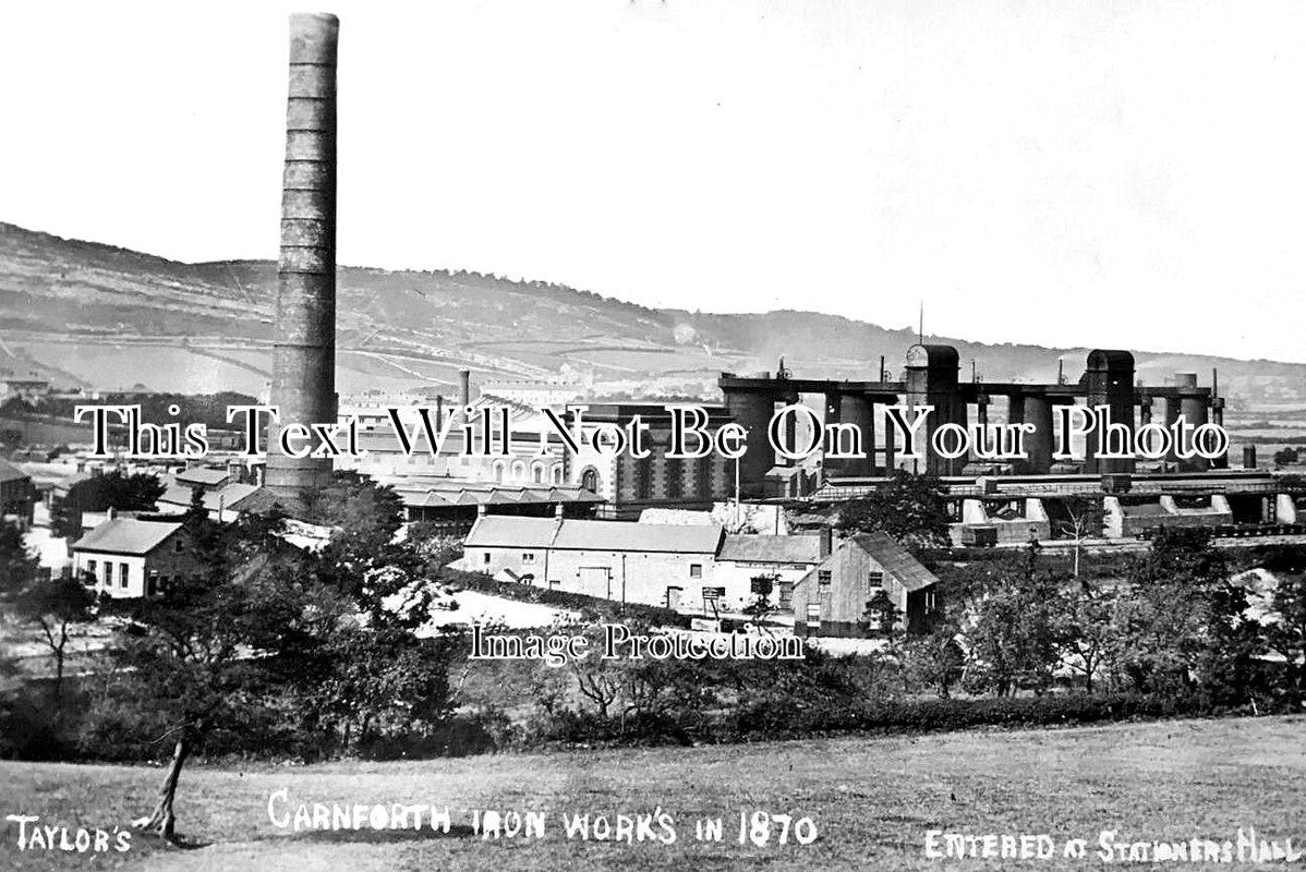 LA 5491 - Carnforth Ironworks, Lancashire 1870