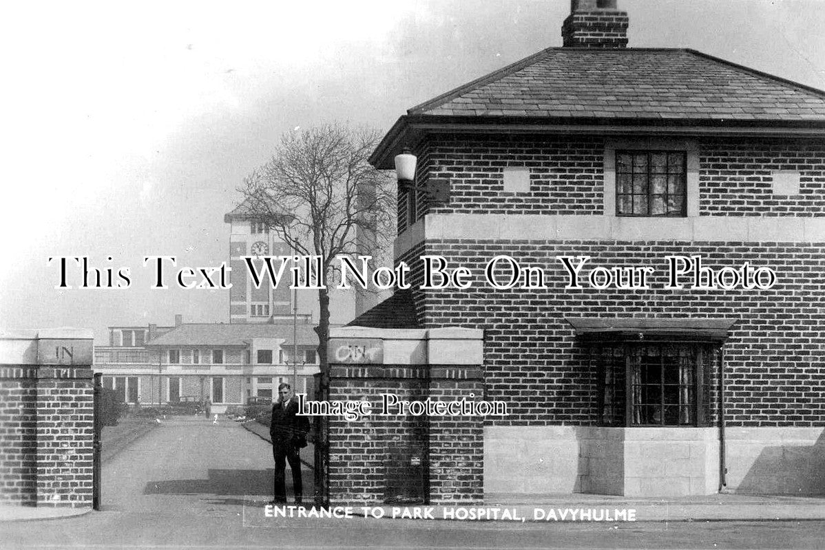 LA 5498 - Park Hospital Entrance, Davyhulme, Lancashire