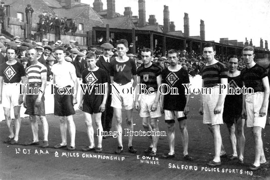 LA 5513 - Salford Police Sports Event, Lancashire 1913