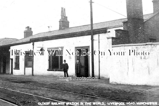 LA 5579 - Worlds Oldest Railway Station, Liverpool Road, Manchester