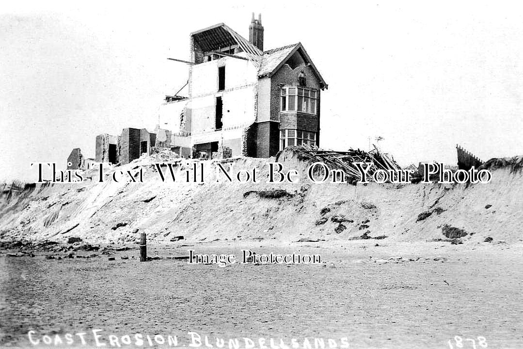 LA 5580 - Coast Erosion, Blundell Sands, Lancashire