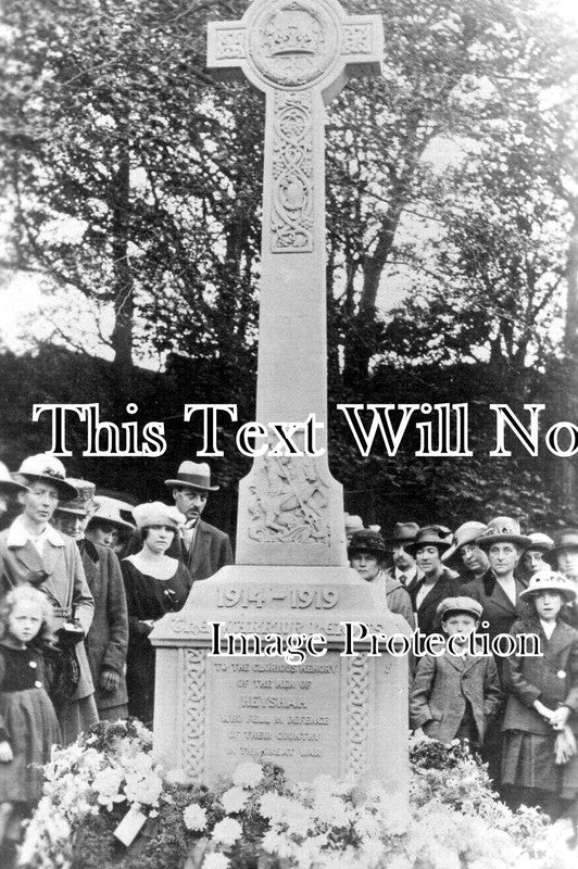 LA 5584 - Heysham War Memorial, Lancashire