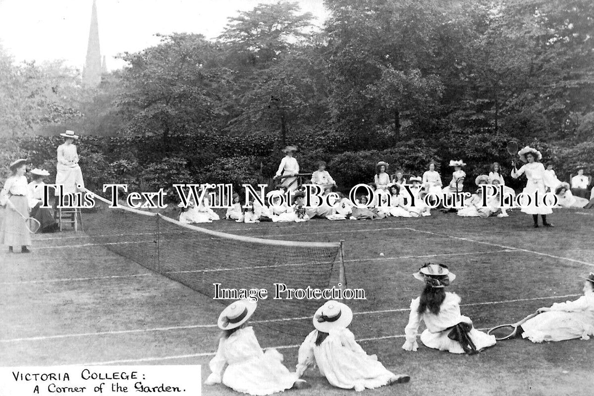 LA 5592 - Victoria College, Eccles, Lancashire c1904