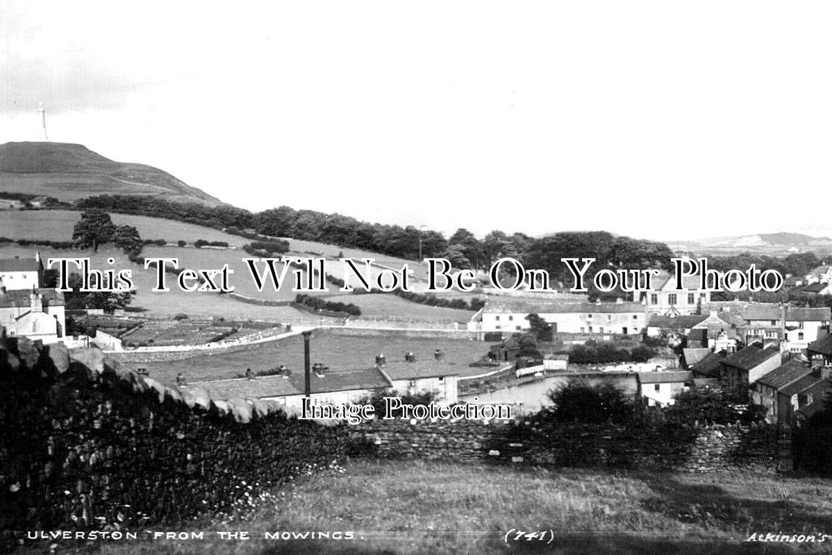 LA 5594 - Ulverston From The Mowings, Lancashire