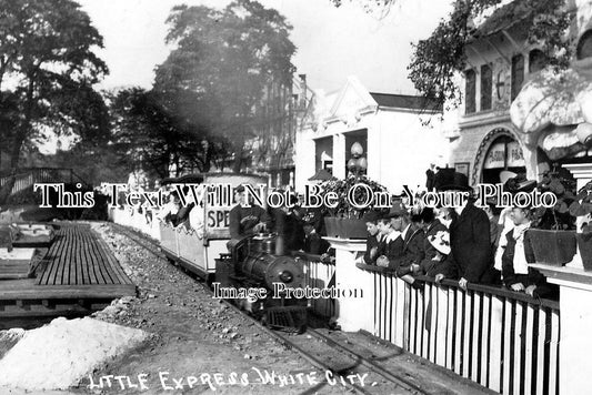 LA 561 -Little Express Miniature Railway, White City, Manchester, Lancashire c1908