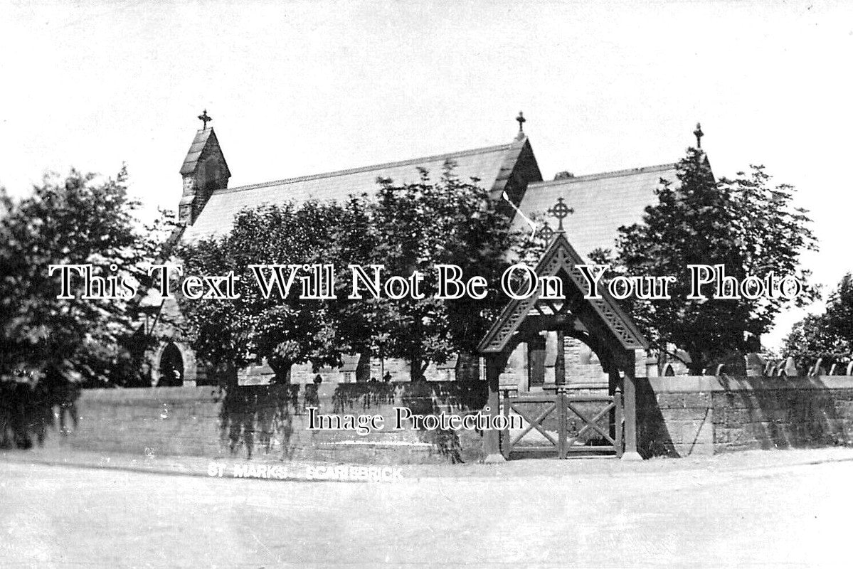 LA 5688 - St Marks Church, Scarisbrick, Lancashire c1904