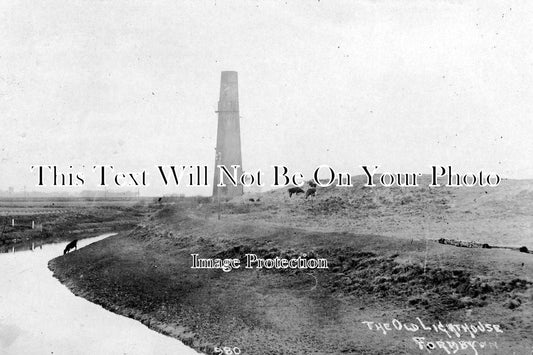 LA 57 - The Old Lighthouse, Formby, Liverpool, Lancashire c1906