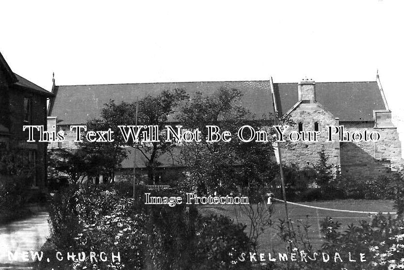 LA 5717 - St Pauls New Church, Skelmersdale, Lancashire c1905