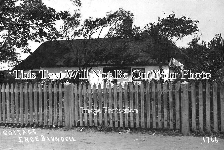LA 5718 - Cottage, Ince Blundell, Lancashire c1909