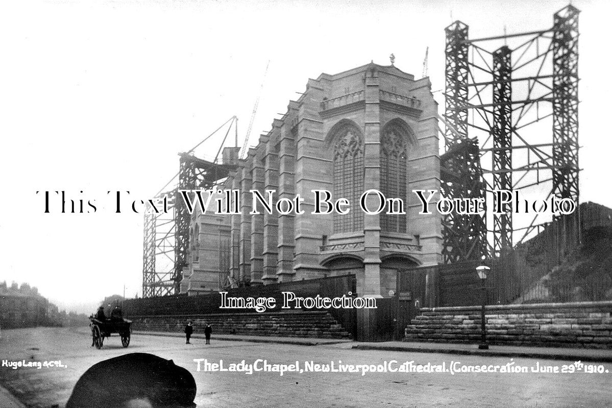 LA 5755 - The Lady Chapel, New Liverpool Cathedral, Lancashire 1910