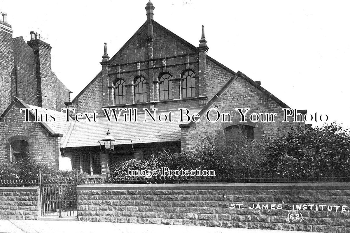 LA 5773 - St James Institute, Liverpool, Lancashire c1911