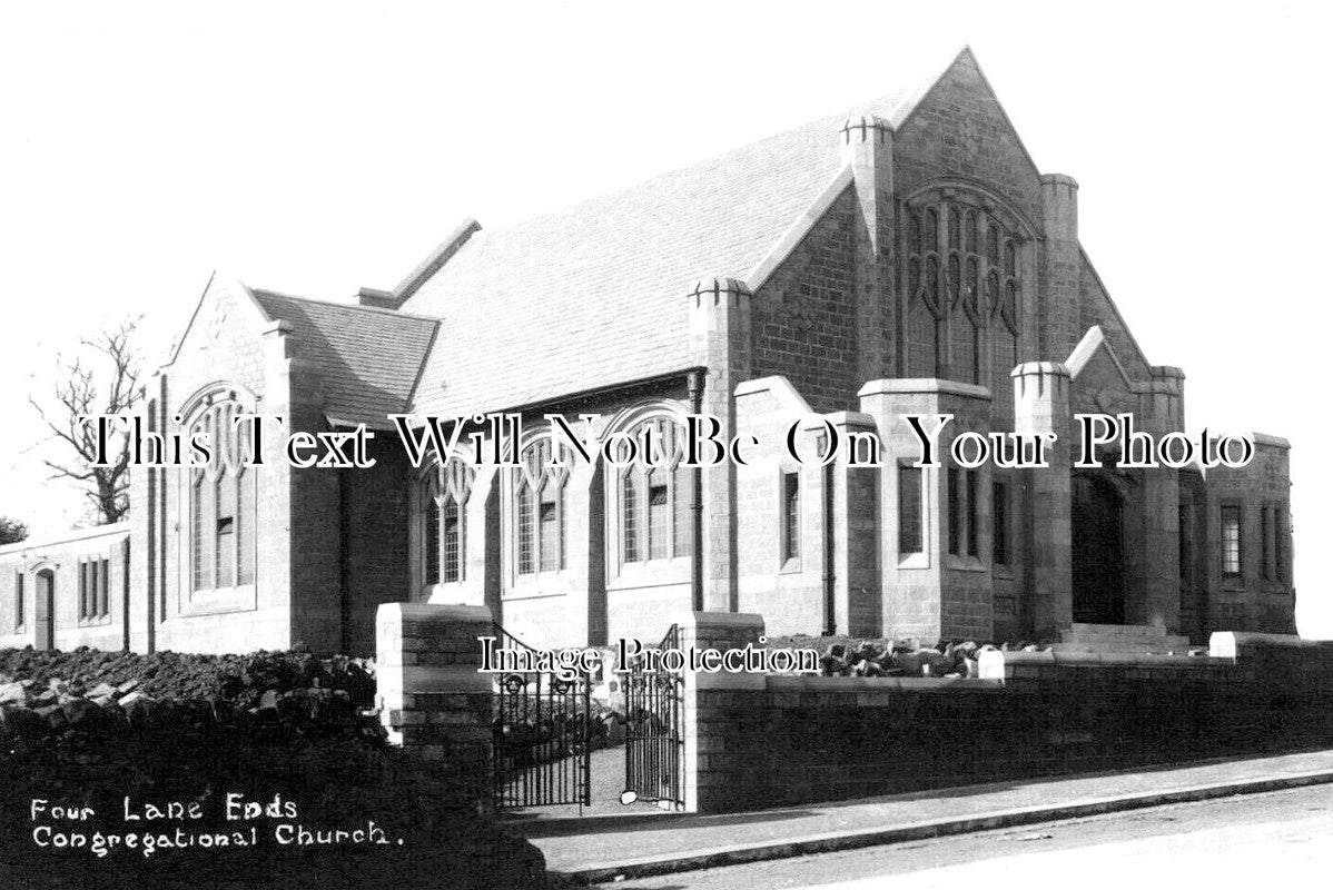 LA 5777 - Four Lane Ends Congregational Church, Blackburn, Lancashire