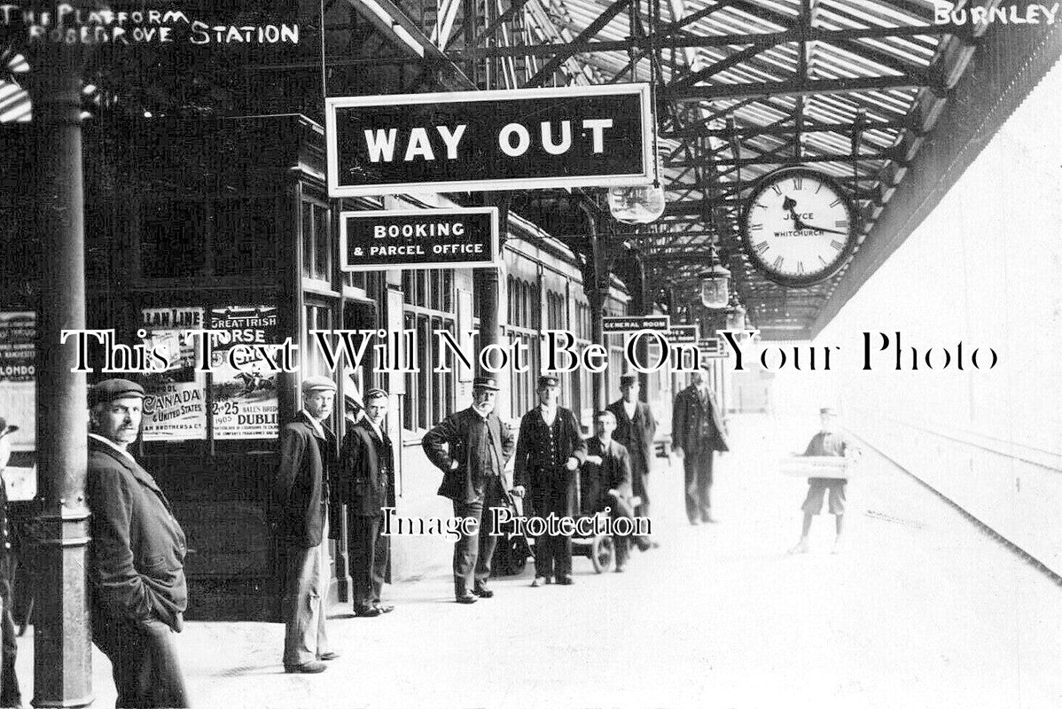 LA 5797 - Rosegrove Railway Station, Burnley, Lancashire