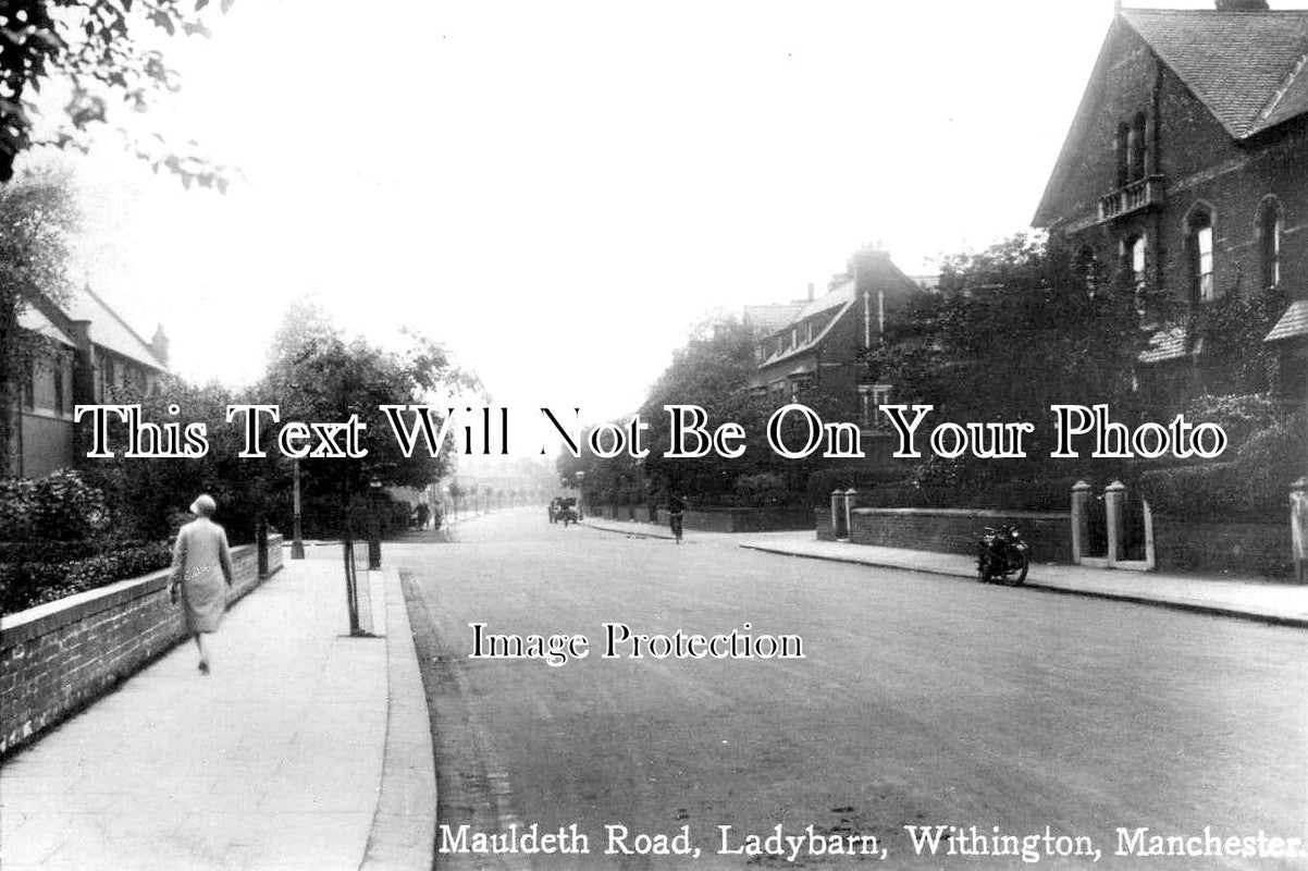 LA 5819 - Mauldeth Road, Ladybarn, Withington, Manchester, Lancashire ...