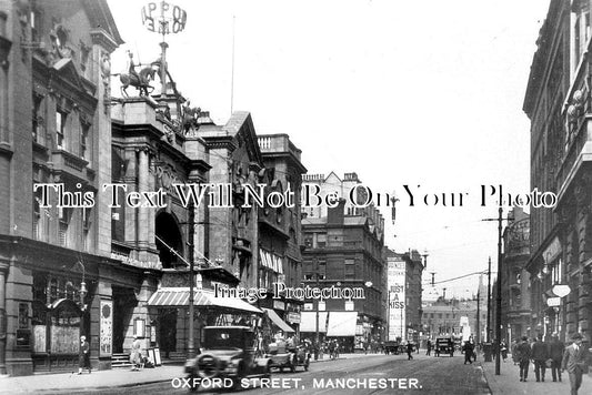 LA 5836 - Oxford Street, Manchester, Lancashire c1931