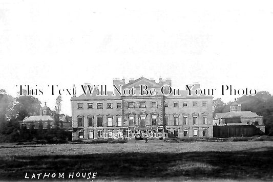 LA 5844 - Lathom House, Lancashire c1905