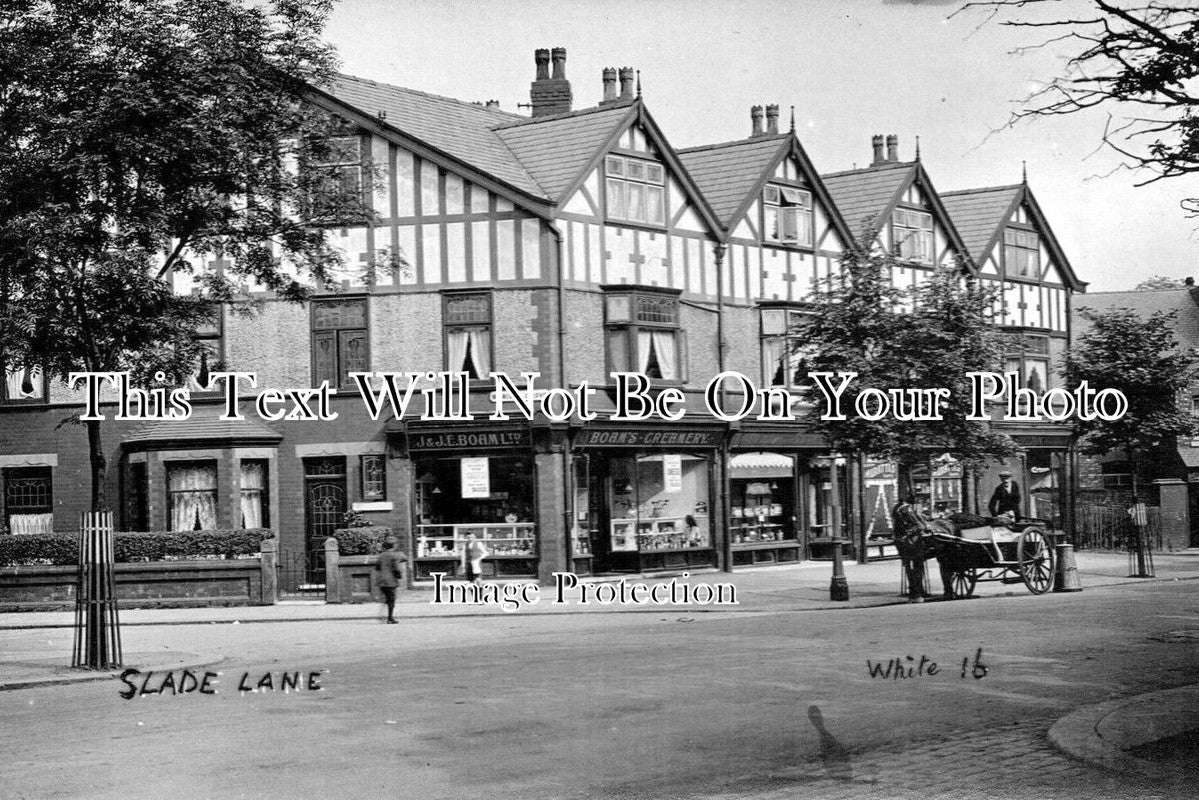 LA 585 - Slade Lane, Levenshulme, Manchester, Lancashire