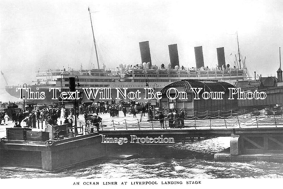 LA 5851 - Liverpool Landing Stage, Lancashire