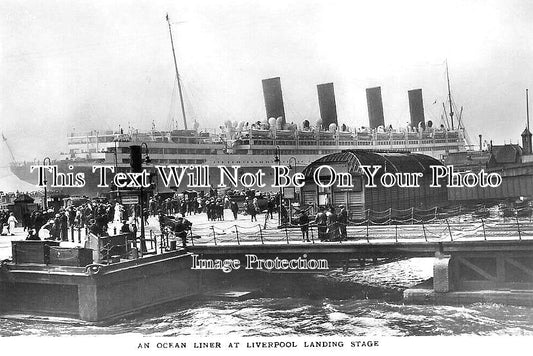 LA 5851 - Liverpool Landing Stage, Lancashire